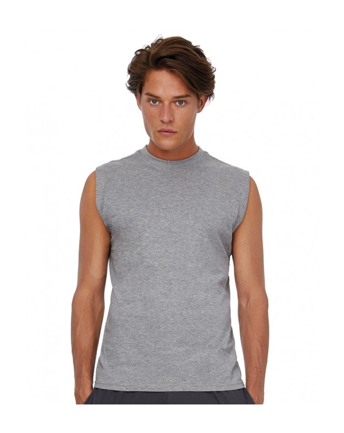 T-Shirt Exact Move Sans Manches - Tee-shirt Personnalisé avec marquage broderie, flocage ou impression. Grossiste vetements v...