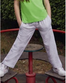 Pantalon Enfant Lightweight Ourlet Ouvert Jog - Vêtements Enfant Personnalisés avec marquage broderie, flocage ou impression....