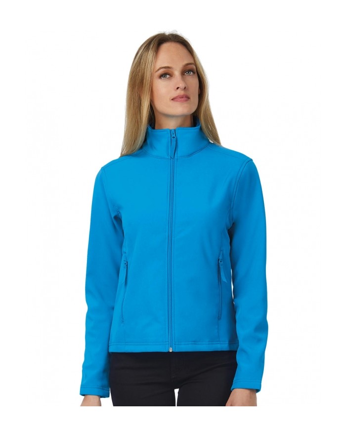 Veste Softshell ID.701/Femme Résiste au vent et water repellent  - Veste Softshell Personnalisée avec marquage broderie, floc...