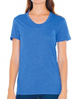 T-Shirt Femme Poly-Coton - Tee-shirt Personnalisé avec marquage broderie, flocage ou impression. Grossiste vetements vierge à...