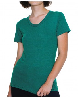 T-Shirt Femme Tri-Blend Ras de Cou - Tee shirt Personnalisé avec marquage broderie, flocage ou impression. Grossiste vetement...