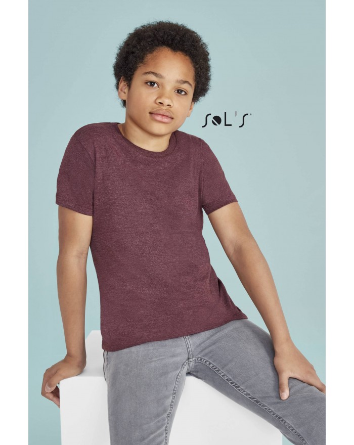 T-shirt Enfant REGENT FIT - Vêtements Enfant Personnalisés avec marquage broderie, flocage ou impression. Grossiste vetements...