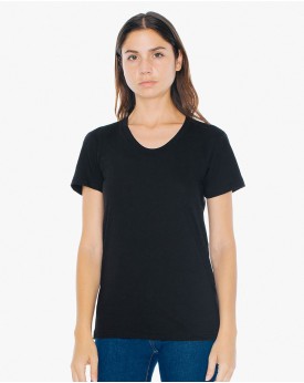 T-Shirt Femme Poly-Coton - Outlet American Apparel avec marquage broderie, flocage ou impression. Grossiste vetements vierge ...
