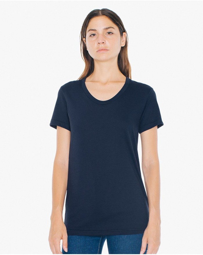 T-Shirt Femme Poly-Coton - Outlet American Apparel avec marquage broderie, flocage ou impression. Grossiste vetements vierge ...