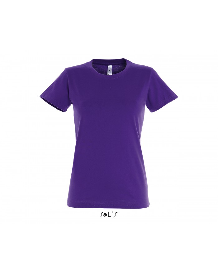T-shirt Femme IMPERIAL - Tee-shirt Personnalisé avec marquage broderie, flocage ou impression. Grossiste vetements vierge à p...