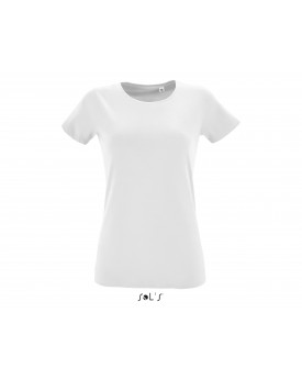 T-shirt Femme REGENT FIT - Tee-shirt Personnalisé avec marquage broderie, flocage ou impression. Grossiste vetements vierge à...