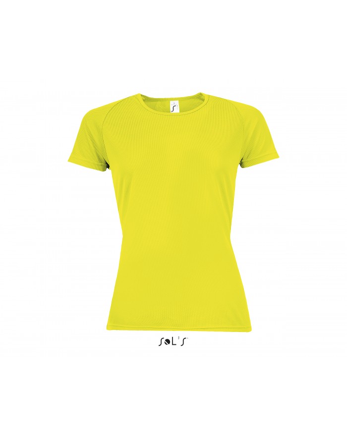 T-Shirt Femme SPORTY - Vêtements de Sport Personnalisés avec marquage broderie, flocage ou impression. Grossiste vetements vi...