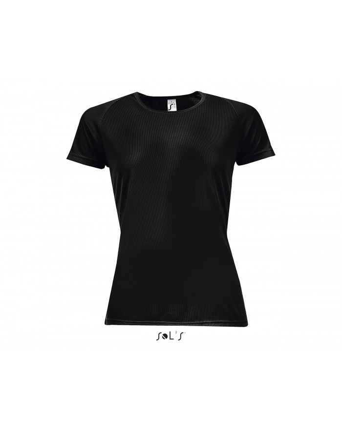T-Shirt Femme SPORTY - Vêtements de Sport Personnalisés avec marquage broderie, flocage ou impression. Grossiste vetements vi...