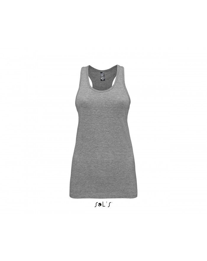 T-Shirt Femme JUSTIN - Tee shirt Personnalisé avec marquage broderie, flocage ou impression. Grossiste vetements vierge à per...