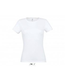 T-shirt MISS - Tee-shirt Personnalisé avec marquage broderie, flocage ou impression. Grossiste vetements vierge à personnalis...