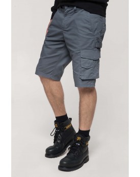 Bermuda de travail multipoches ZK763 - Pantalon Personnalisé avec marquage broderie, flocage ou impression. Grossiste vetemen...