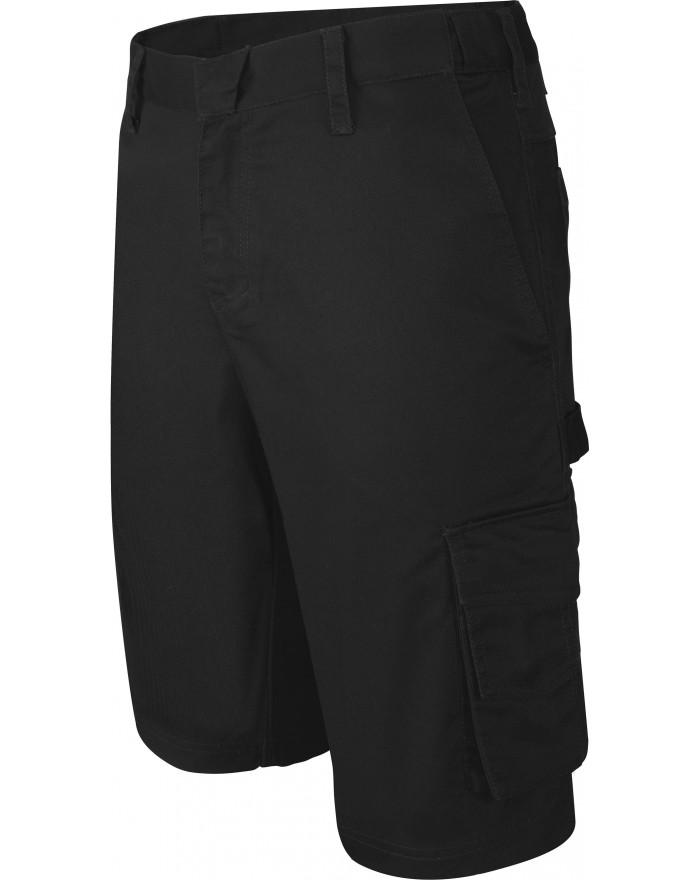 Bermuda de travail multipoches ZK763 - Pantalon Personnalisé avec marquage broderie, flocage ou impression. Grossiste vetemen...