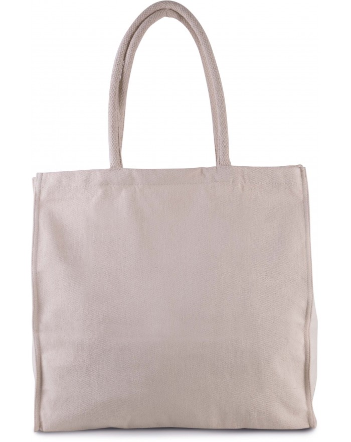 Grand sac shopping en polycoton KZ0264Z - Bagagerie Personnalisée avec marquage broderie, flocage ou impression. Grossiste ve...