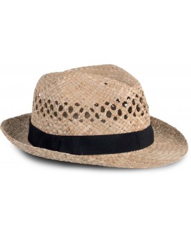 Chapeau Panama tréssé - Casquette Personnalisée avec marquage broderie, flocage ou impression. Grossiste vetements vierge à p...