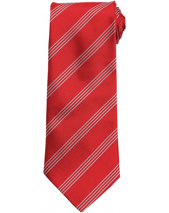 Cravate "Four Stripe" - Casquette Personnalisée avec marquage broderie, flocage ou impression. Grossiste vetements vierge à p...