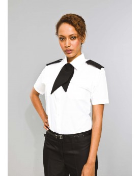 Kurzarm-Pilotenhemd für Frauen