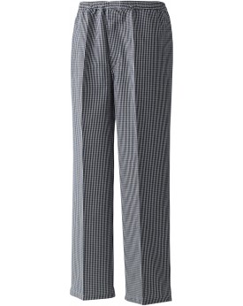 Pantalon de cuisine "Pull On" PZ552 - Vêtement de travail Personnalisé avec marquage broderie, flocage ou impression. Grossis...