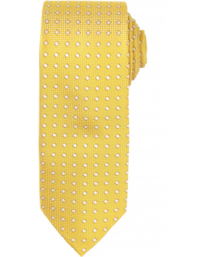 Cravate à motif carré - Casquette Personnalisée avec marquage broderie, flocage ou impression. Grossiste vetements vierge à p...