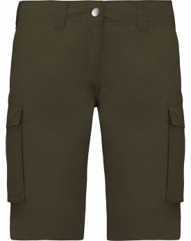 Leichte Bermuda-Shorts für Frauen mit mehreren Taschen ZK756