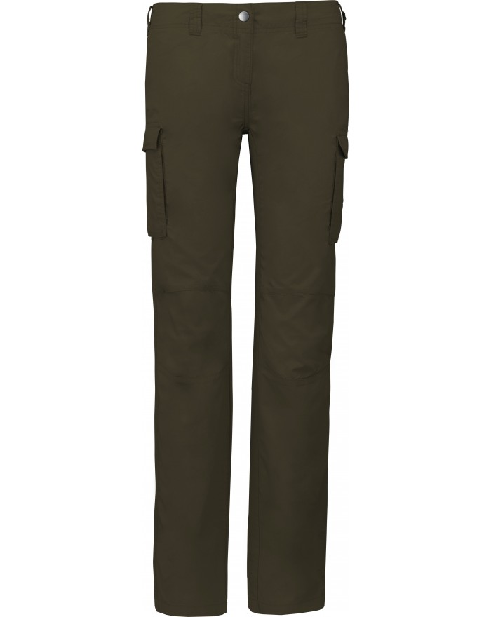Pantalon léger multipoches femme ZK746 - Pantalon Personnalisé avec marquage broderie, flocage ou impression. Grossiste vetem...